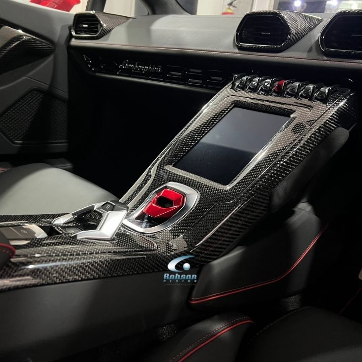 Lamborghini Huracan EVO Premium Carbon Fiber Center Console(core exchange required)