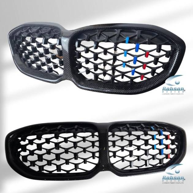 BMW F40 1 Series Premium Carbon Fiber Front Grille 2019-2024 (core exchange required)