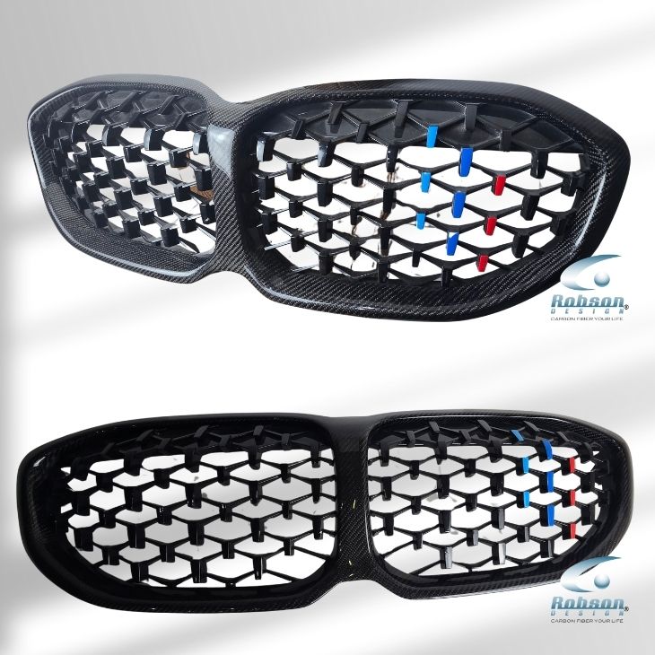 BMW F40 1 Series Premium Carbon Fiber Front Grille 2019-2024 (core exchange required)