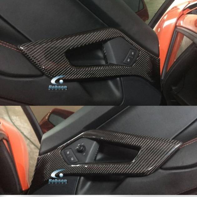 Lamborghini Aventador Premium Carbon Fiber Door Handle *2pcs*(core exchange required)