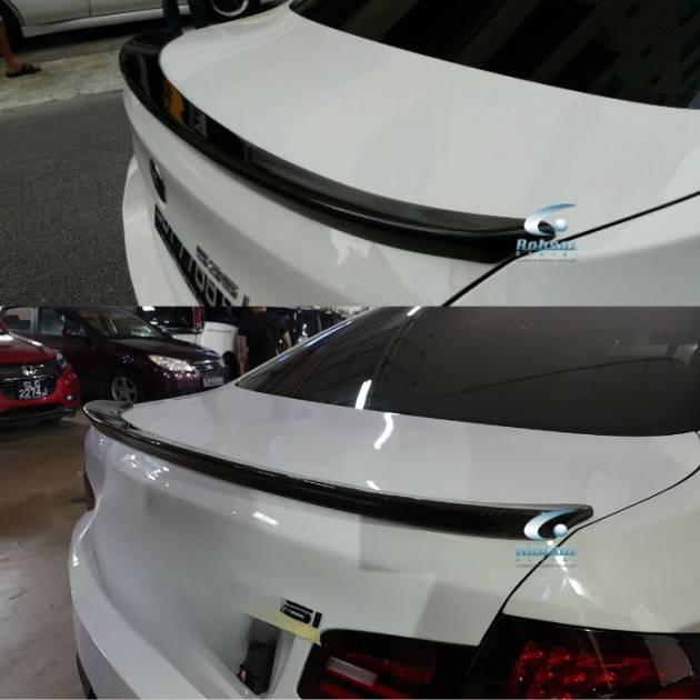 BMW 5 Series f10 Premium Carbon Fiber Rear Boot Spoiler