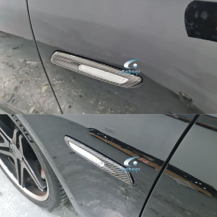 BMW 5 Series F10 Premium Carbon Fiber Signal Light Cover *2pcs* (core exchange required) - Image 3