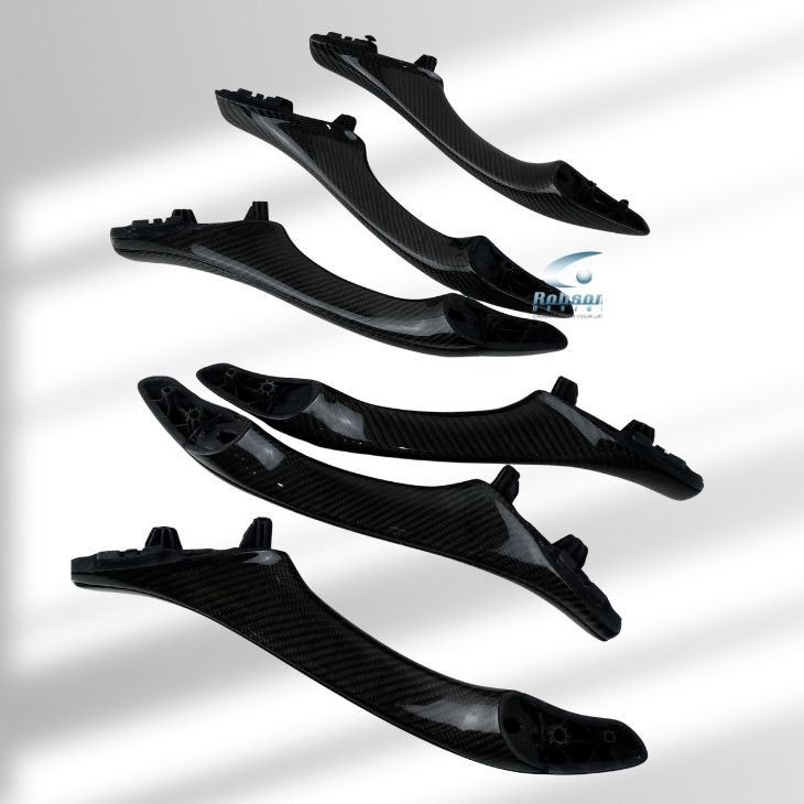 BMW 5 Series F10 Premium Carbon Fiber Door handles *3pcs*(core exchange required) - Image 3