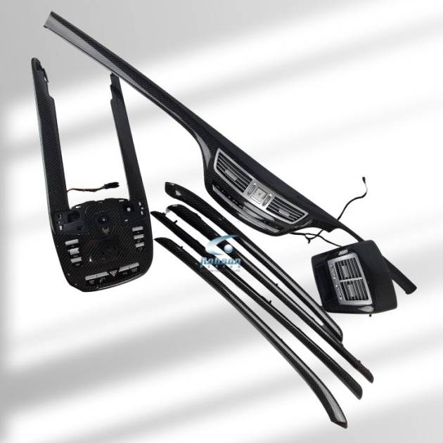 Mercedes Benz S Class S63/S65 Premium Carbon Fiber Interior Panels*7pcs* (core exchange required)