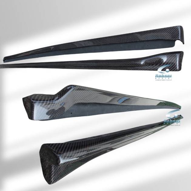 BMW 5 Series F10 Premium Carbon Fiber Side Skirt *2pcs*(core exchange required)