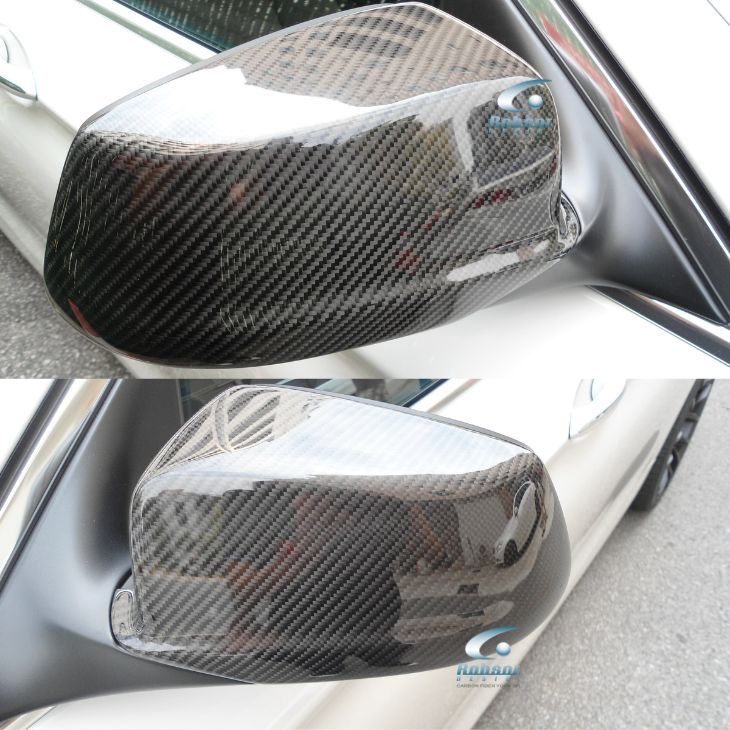 BMW 5 Series F10 Premium Carbon Fiber Side Mirror Cover *2pcs*(core exchange required)