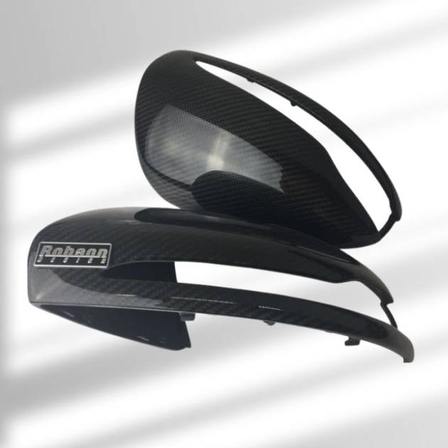 Mercedes Benz W205 GLC S W222 E W213 Premium Carbon Fiber Side Mirror Cover 2012-2016 (core exchange required)