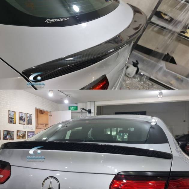 Mercedes W205 C180 C200 C63 2015-2021 Premium Carbon Fiber Boot Spoiler