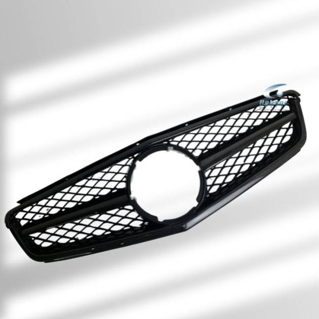 Mercedes Benz W204 C63 Sedan 4DR 2008-2011 Premium Carbon Fiber Front Grill(core exchange required)