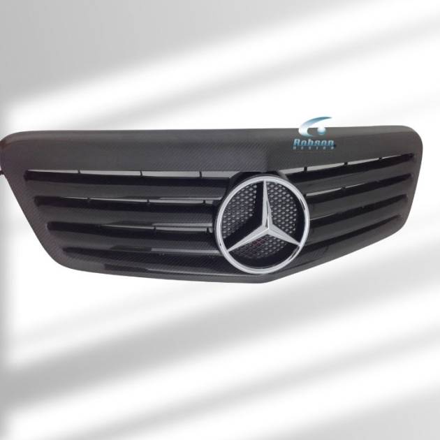 Mercedes Benz S-Class W222 S65  Premium Carbon Fiber Front Grill 2014-2020(core exchange required)