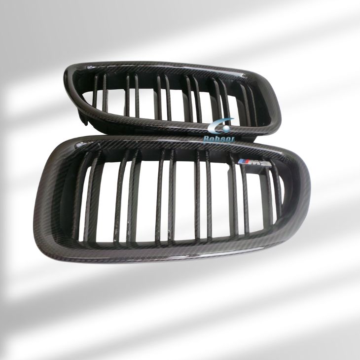 BMW 5 Series F10 M5 Premium Carbon Fiber Front Grill *2pcs*(core exchange required) - Image 3