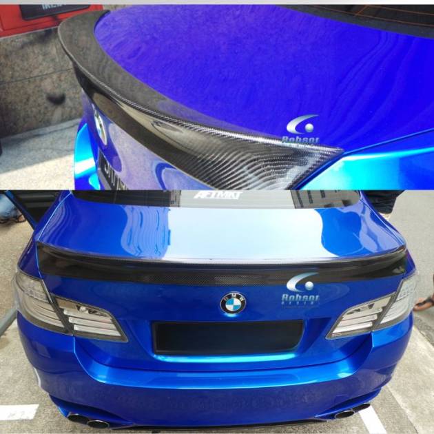 BMW 5 Series f10 Premium Carbon Fiber Rear Boot Spoiler