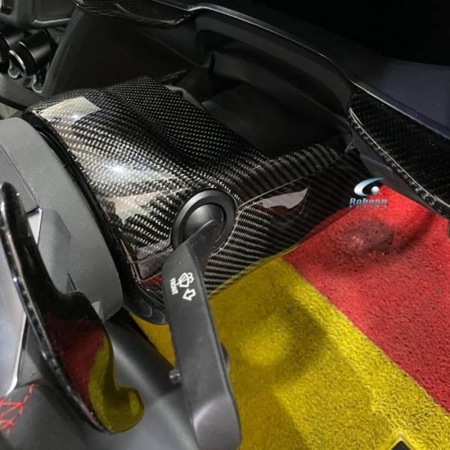 Audi R8 V10 Premium Carbon Fiber Steering Wheel Under Column 2020-2024(core exchange required)