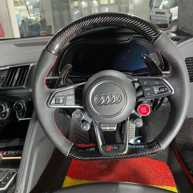 Audi R8 V10 Premium Carbon Fiber Steering Wheel 2020-2024(core exchange required)