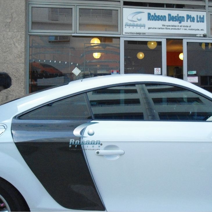 Audi tt Premium Carbon Fiber Side Door Blades Fender *2pcs*(core exchange required)