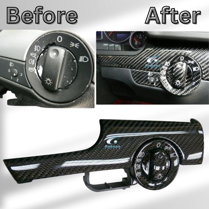 Audi A4 S4 2002-2006 Premium Carbon Fiber Front Lip - Image 3