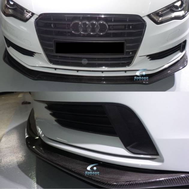 Audi A4 S4 2002-2006 Premium Carbon Fiber Front Lip