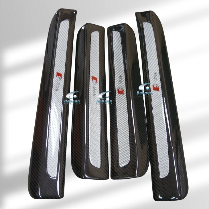 Audi Q7 2007-2015 Premium Carbon Fiber Door Sill Panels *4pcs* (core exchange required)