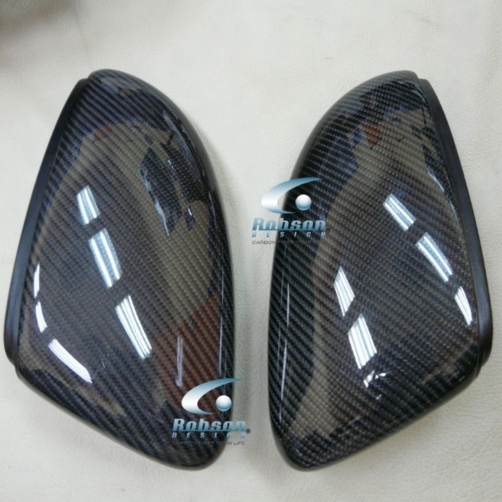 Audi Q7 2007-2015 Premium Carbon Fiber Side Mirror Cover *2pcs* (core exchange required) - Image 2