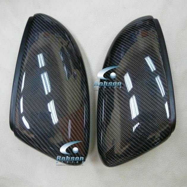Audi Q7 2007-2015 Premium Carbon Fiber Side Mirror Cover *2pcs* (core exchange required)