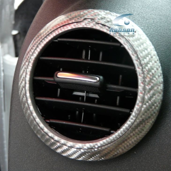 Audi tt Premium Carbon Fiber Aircon Rings *5pcs* (core exchange required) - Image 4