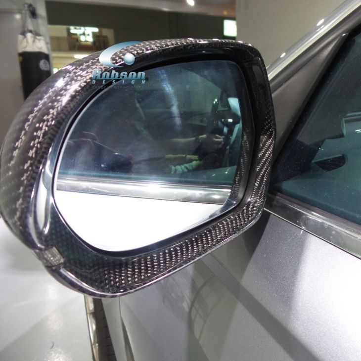 Audi A6 S6 C7 2011-2015 Premium Carbon Fiber Side Mirror Cover *2pcs*(core exchange required) - Image 2