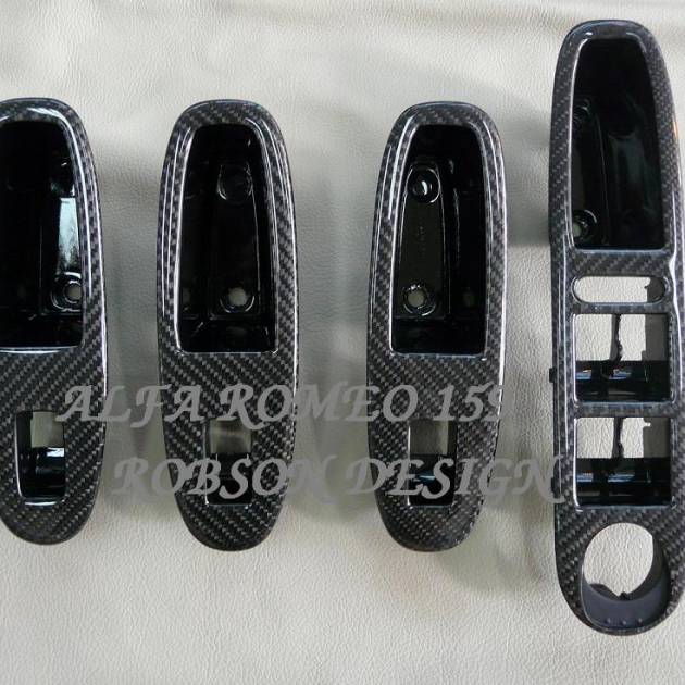 Alfa Romeo 159 Premium Carbon Fiber Power Window Panel*4pcs*(core exchange required)