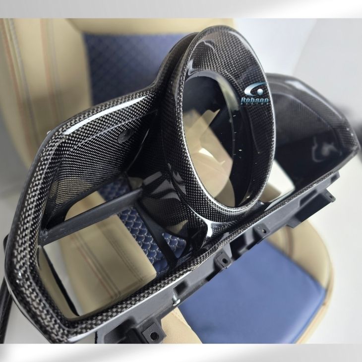 Ferrari 458 Italia Premium Plain Carbon Fiber Instrument Cluster(inner) 2009-2015(core exchange required)