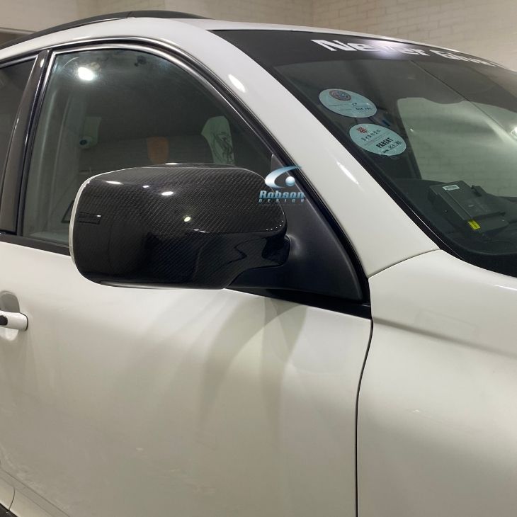 Porsche Cayenne 955 2003-2011 Premium Carbon fiber Side Mirror Cover *2pcs* (core exchange required) - Image 3