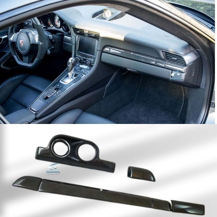 Porsche 997 911 987 Boxster S 2005-2011 Premium Carbon fiber Interior Panels *5pcs*(core exchange required)