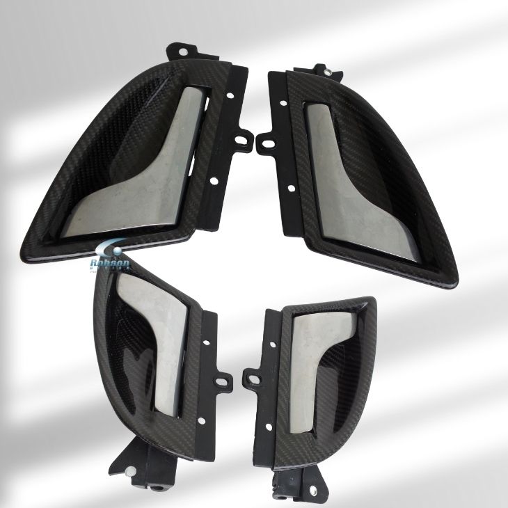 Maserati Gran Turismo MC Stradale Premium Carbon Fiber Door Puller Cover *2pcs*(core exchange required) - Image 2