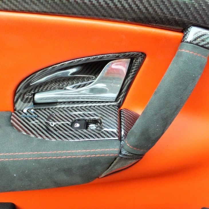 Maserati Gran Turismo MC Stradale Premium Carbon Fiber Power Window Panels *2pcs*(core exchange required) - Image 2