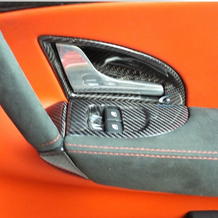Maserati Gran Turismo MC Stradale Premium Carbon Fiber Power Window Panels *2pcs*(core exchange required) - Image 3