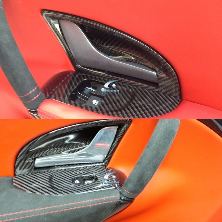 Maserati Gran Turismo MC Stradale Premium Carbon Fiber Power Window Panels *2pcs*(core exchange required)