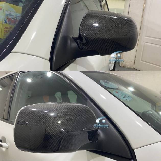 Porsche Cayenne 955 2003-2011 Premium Carbon fiber Side Mirror Cover *2pcs* (core exchange required)