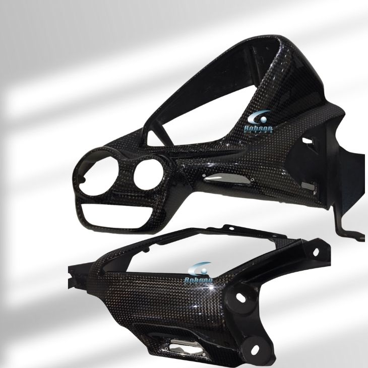 Ferrari 488 GTB Premium Plain Carbon Fiber Dashboard Panels (5pcs) (core exchange required) - Image 4