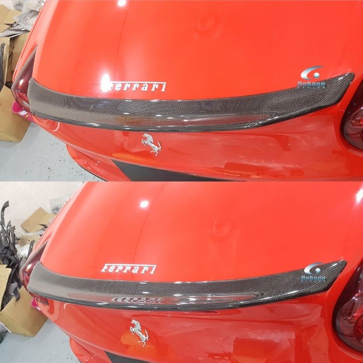 Ferrari California T Premium Carbon Fiber Rear Boot Spoiler - Image 2