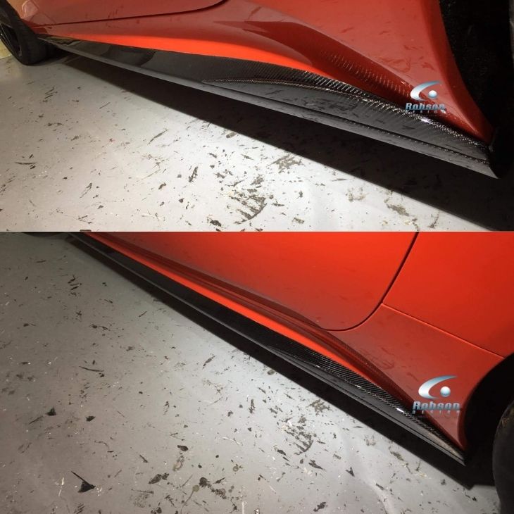 Ferrari California T Premium Carbon Fiber Side Skirts *2pcs* - Image 2