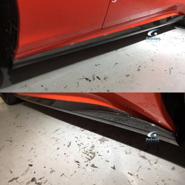Ferrari California T Premium Carbon Fiber Side Skirts *2pcs*