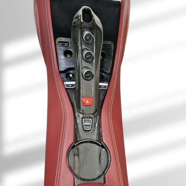 Ferrari California T Premium Plain Carbon Fiber Center Console Panel*2pcs*(core exchange required)