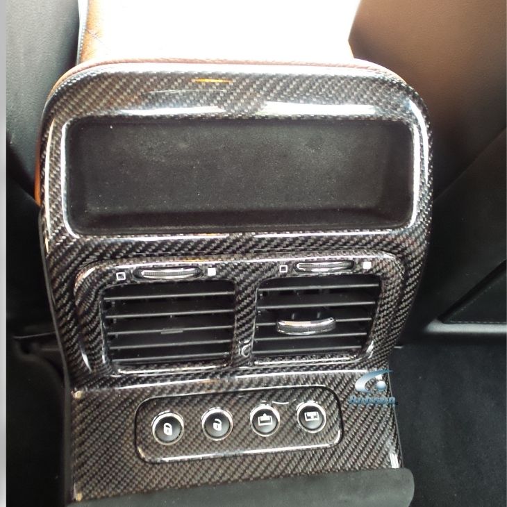 Maserati Quattroporte 2003-2013 Rear Center Console AC Control Trim Bezel *3pcs*(core exchange required) - Image 3