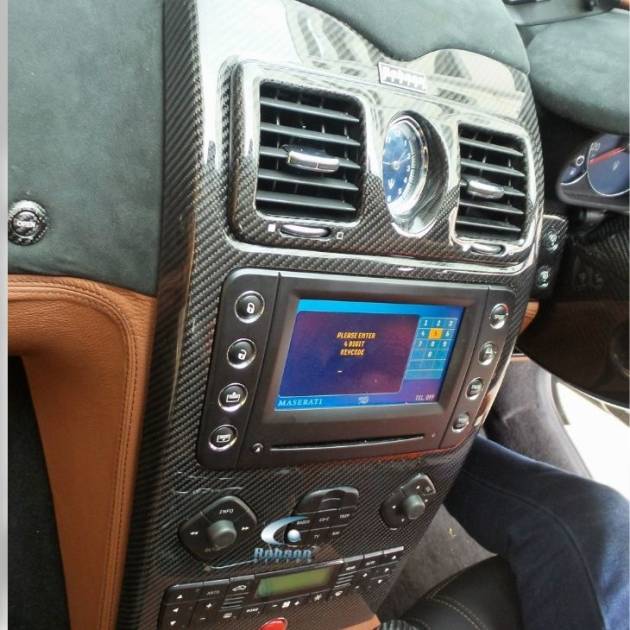 Maserati Quattroporte 2003-2013Center Dashboard Instrument Panel(core exchange required)