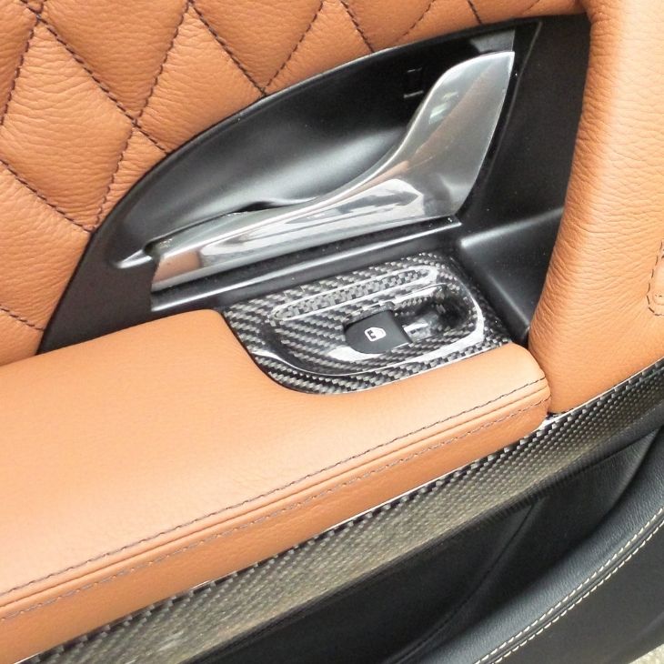 Maserati Quattroporte 2003-2013 Premium Carbon Power Window Panel *4pcs*(core exchange required) - Image 3