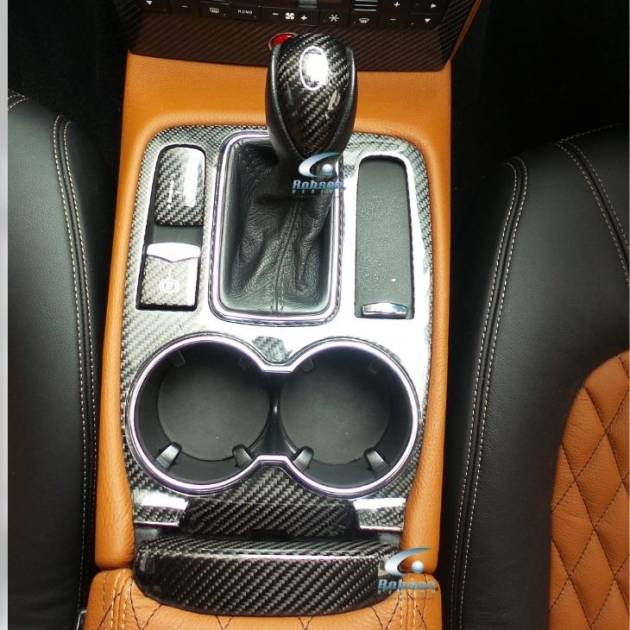Maserati Quattroporte 2013-2019 carbon Fiber Shift Panel Without Buttons(core exchange required)