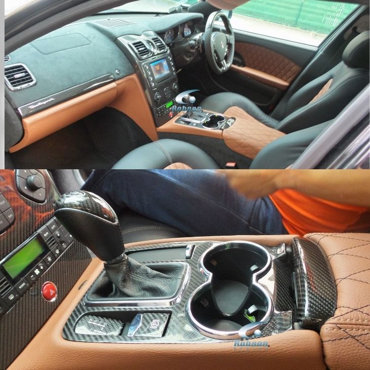 Maserati Quattroporte 2013-2019 carbon Fiber Interior Panels*7pcs*(core exchange required) - Image 3