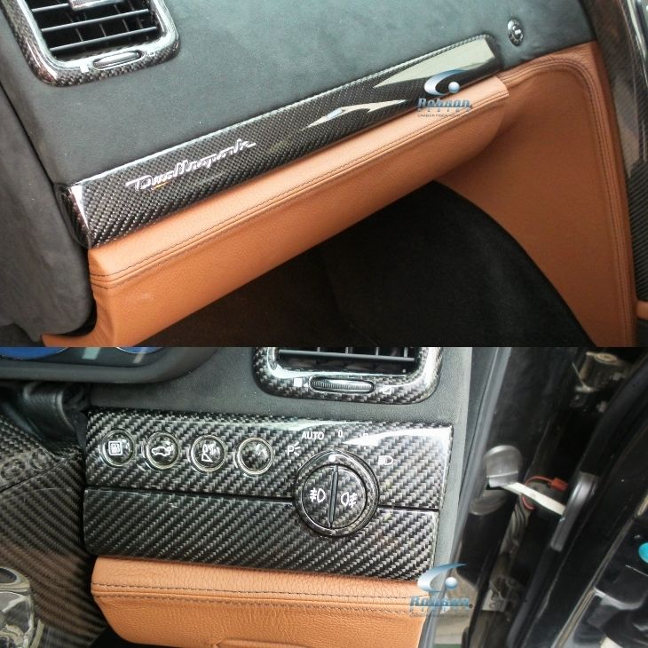 Maserati Quattroporte 2013-2019 carbon Fiber Interior Panels*7pcs*(core exchange required)