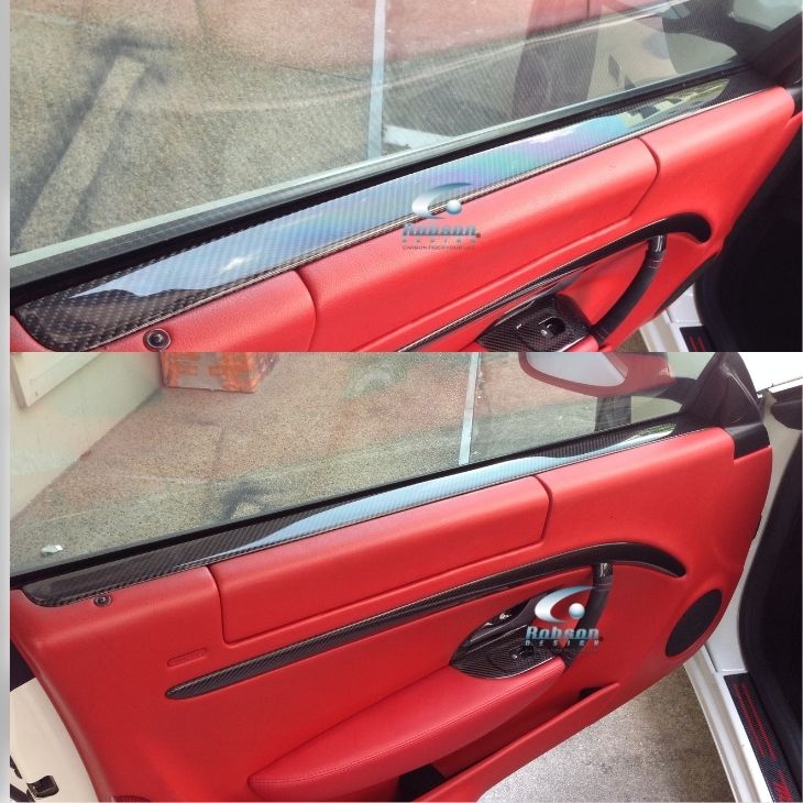 Maserati Gran Turismo MC Stradale Premium Carbon Door Top Panel *2pcs*(core exchange required)