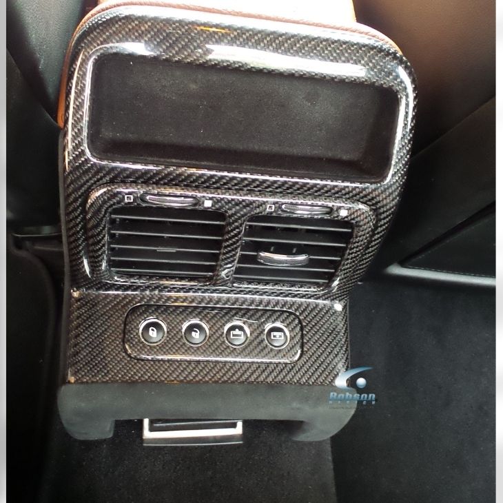 Maserati Quattroporte 2003-2013 Rear Center Console AC Control Trim Bezel *3pcs*(core exchange required)