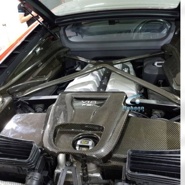 Audi R8 V10  Premium Carbon Fiber Engine Cover*3pcs* 2020-2024 (core exchange required)