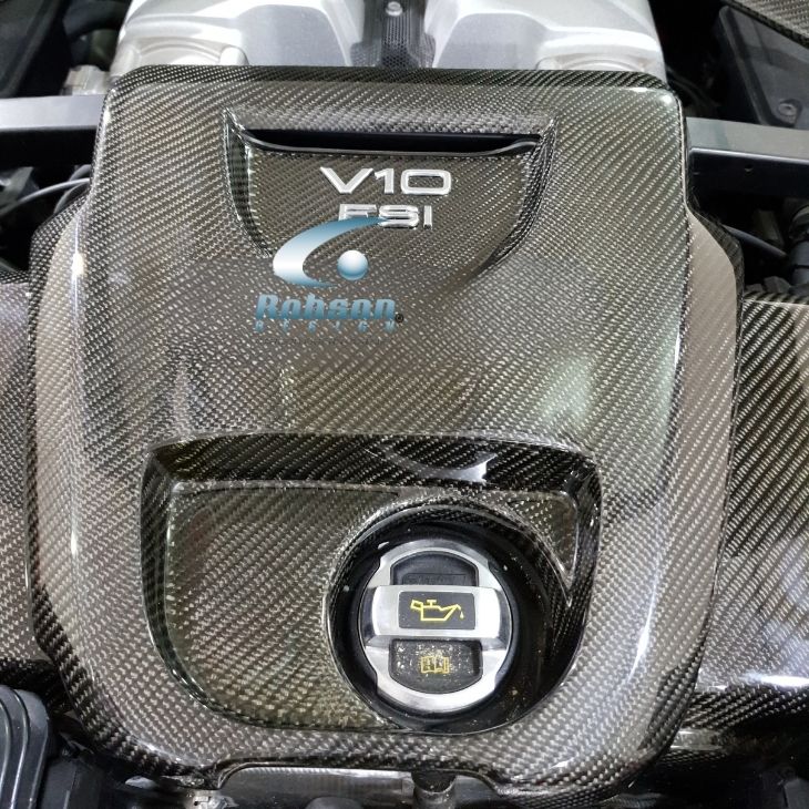 Audi R8 V10 Premium Carbon Fiber Engine Cover*3pcs* 2020-2024 (core exchange required) - Image 3